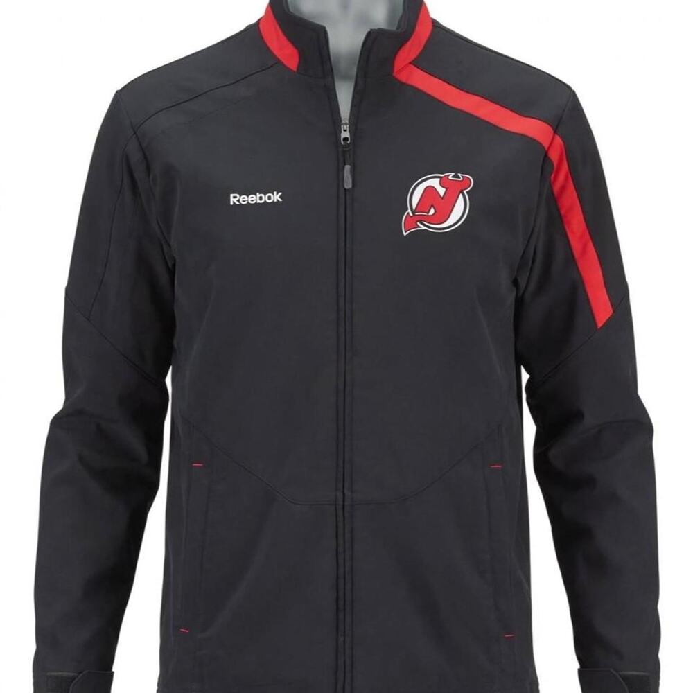 Reebok New Jersey Devils NHL Center Ice Collection Jacket Size M